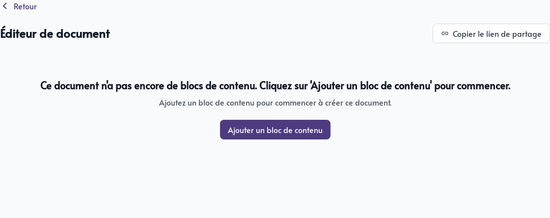 Éditeur d&rsquo;une nouvelle leçon